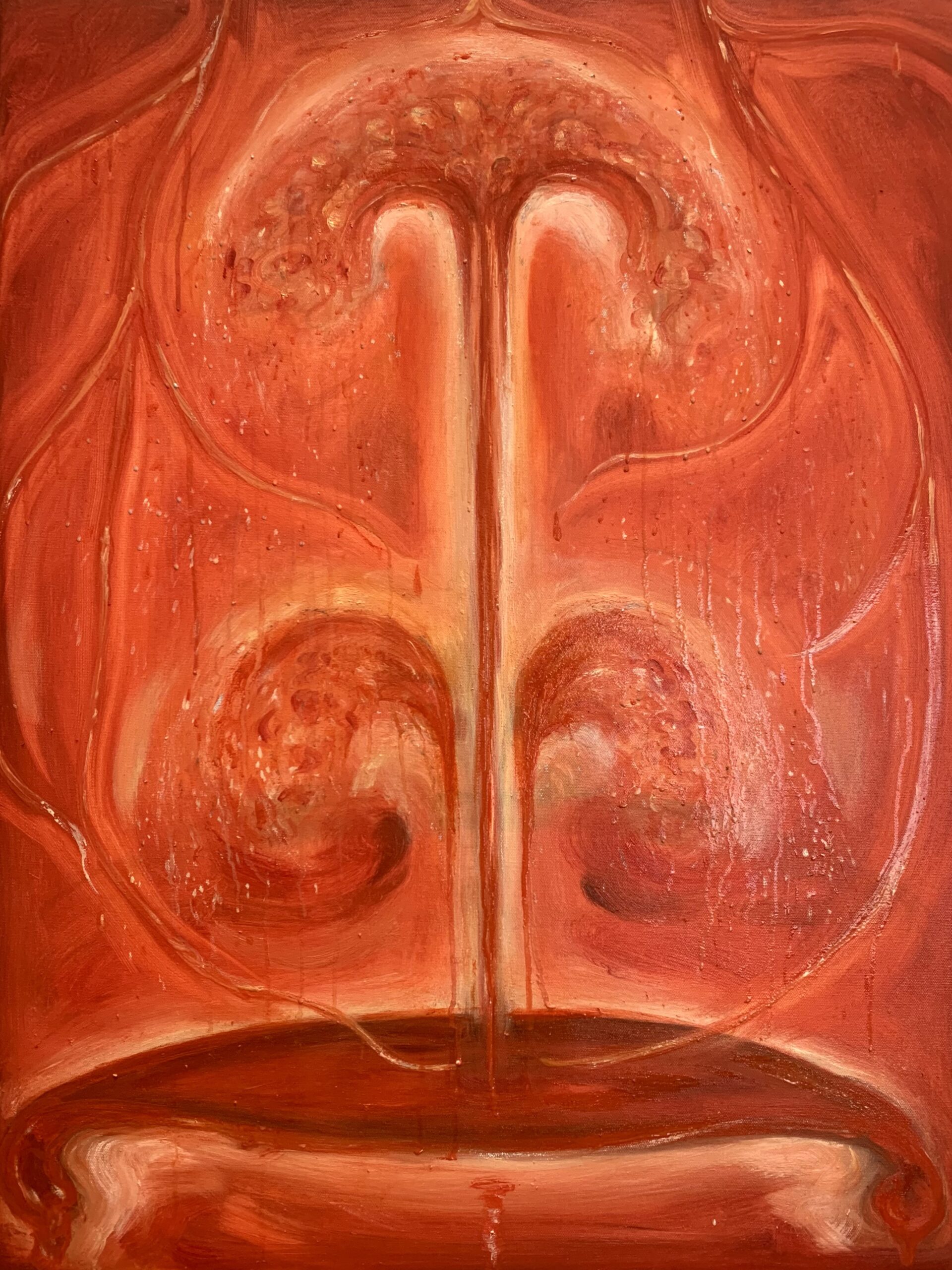Bliss, 2021, Oil on canvas ,76 x101 cm
