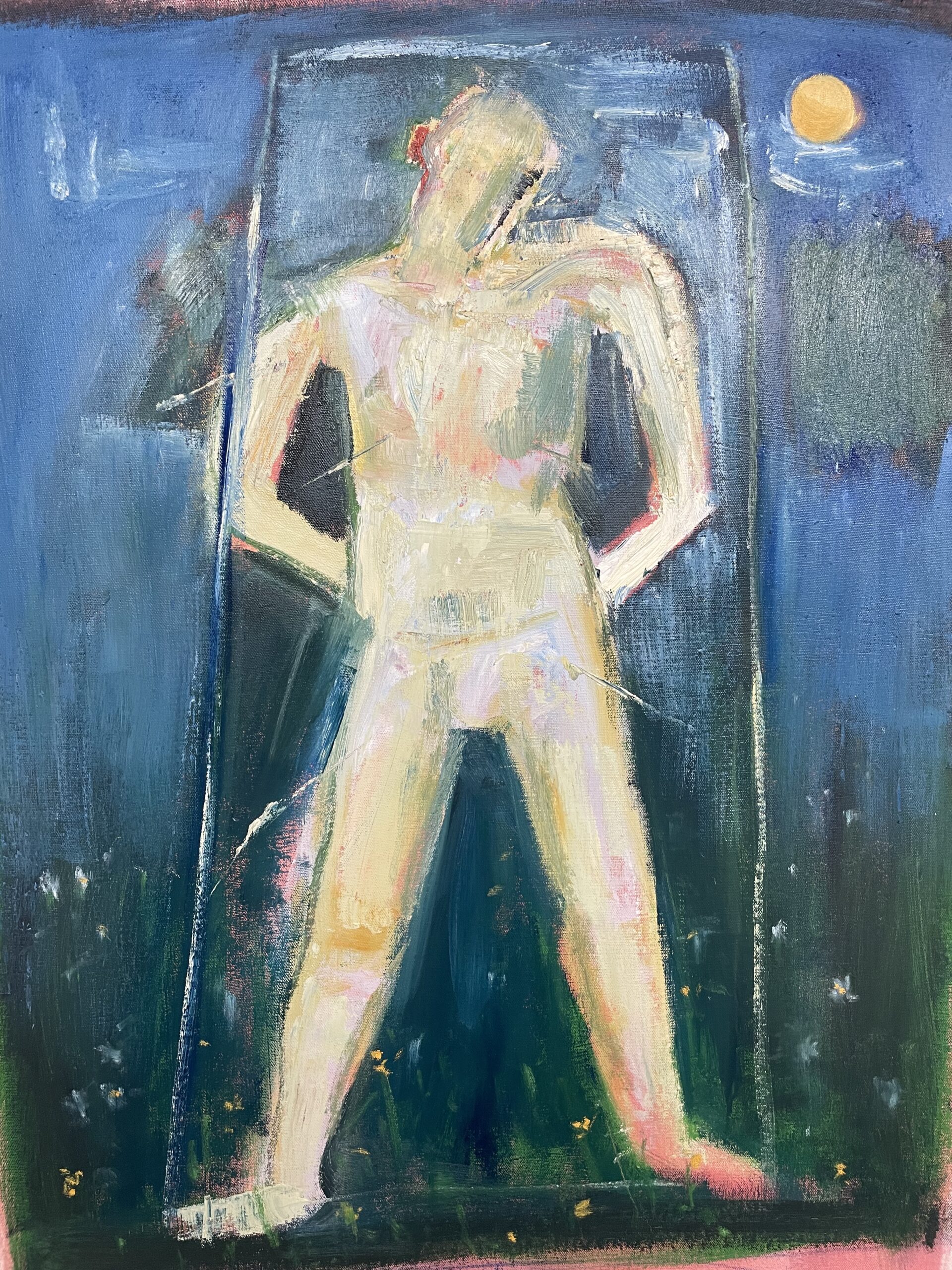 St.Sebastian, 66x54 cm, oil on canvas