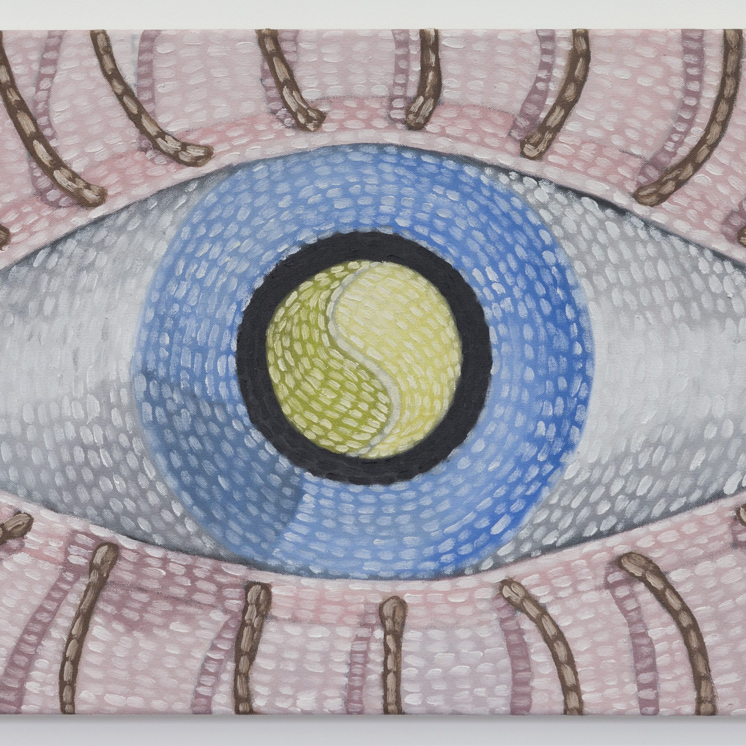 Hamish Chapman, Peace Ball, 2022, oil on canvas, 41x51,5 cm