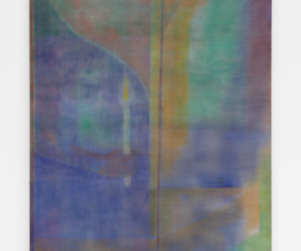 Azadeh Emilzadeh, Close-up, 2023, Oil on linen, 102x76 cm, credit LFdocumentation
