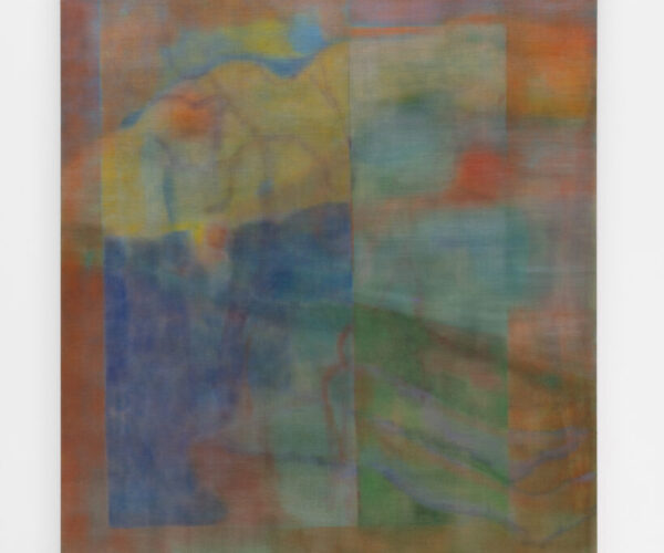 Split Screen, 2023, Oil on linen, 153x122