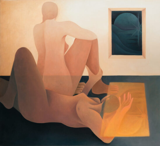 The Window, 2023, Oil on Canvas, 102x112cm